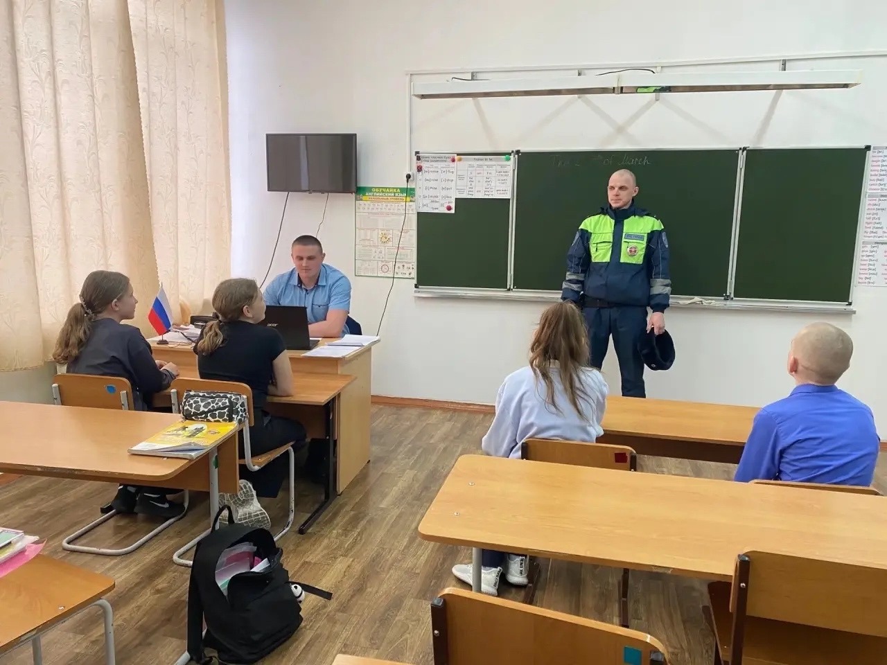 В Таскино прошли профилактические мероприятия по безопасности дорожного движения.